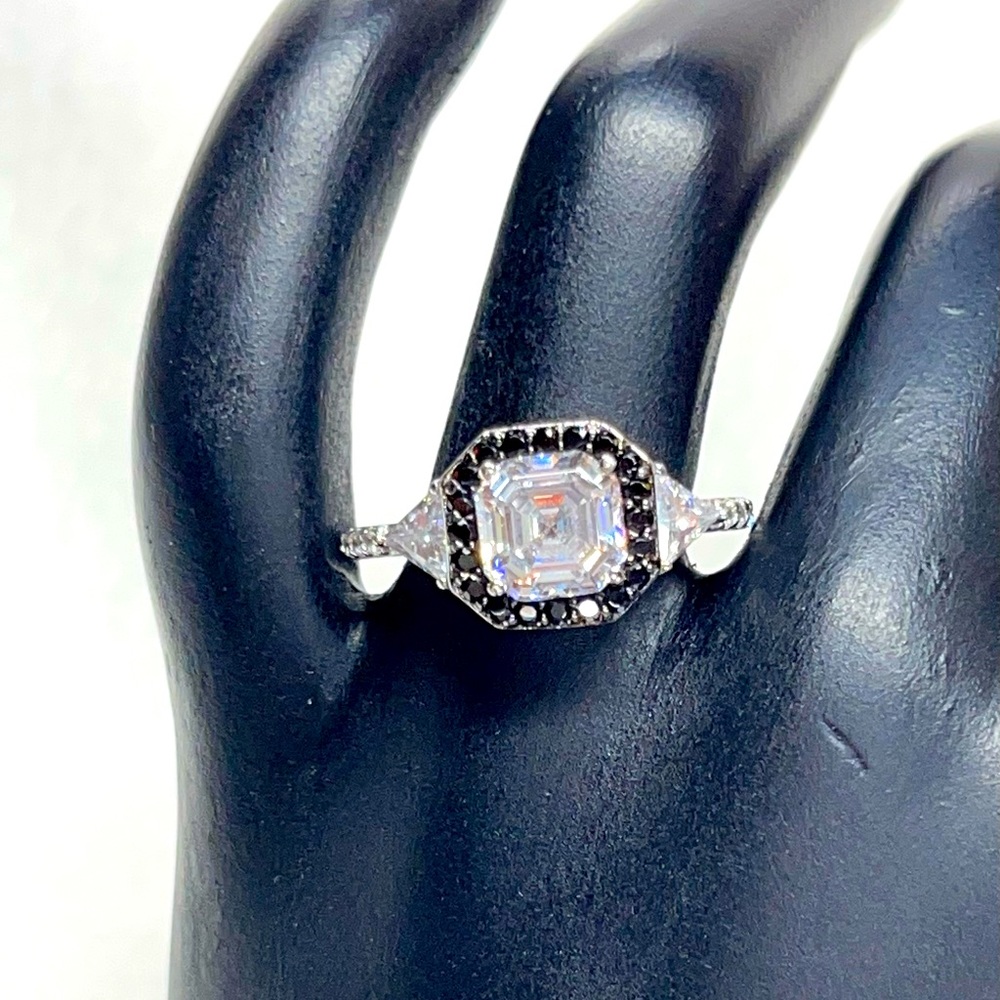 DIAMONIQUE Emerald Cut Ring